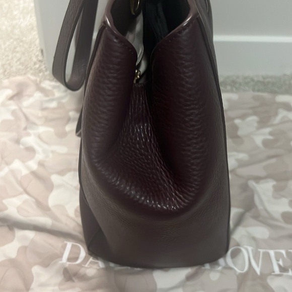Dagne Dover Large Leather Laptop Tote - Picture 7 of 11